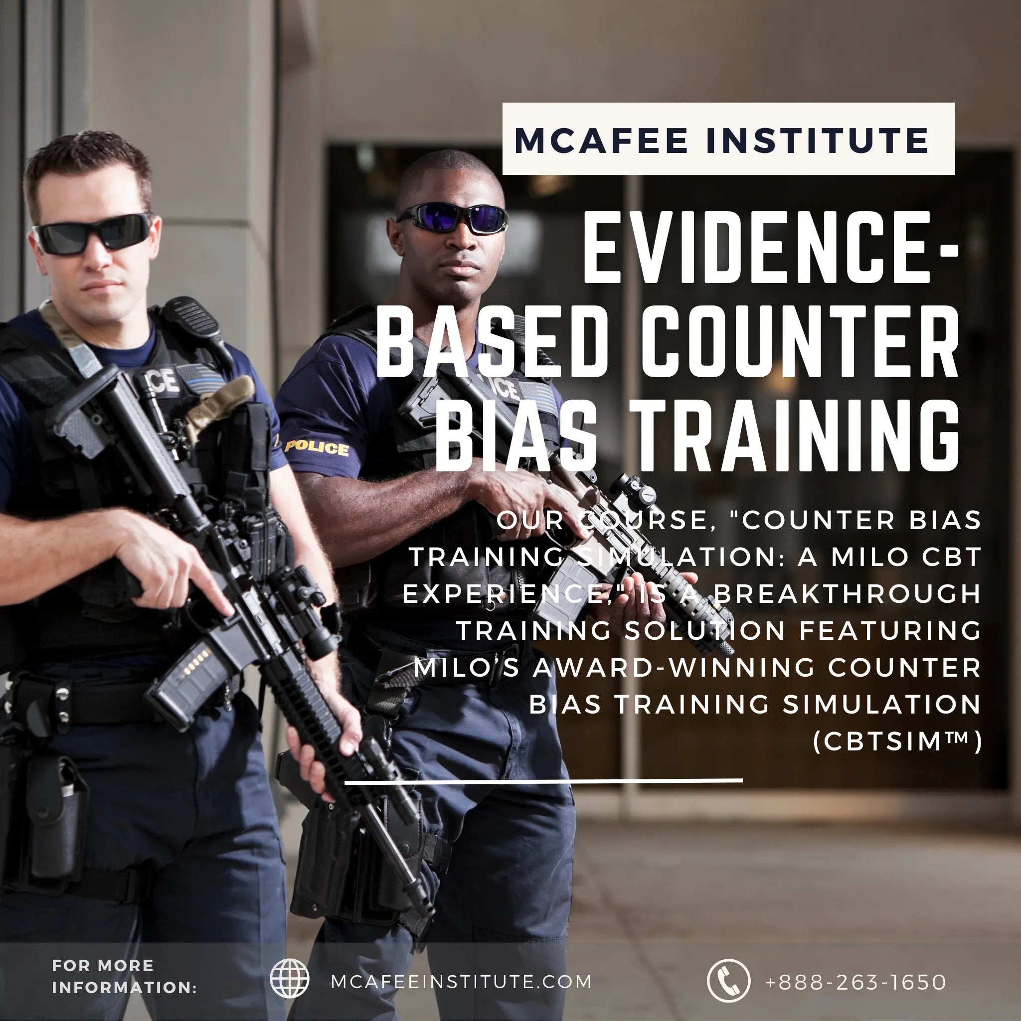 Evidence-Based Counter Bias Training | McAfee Institute