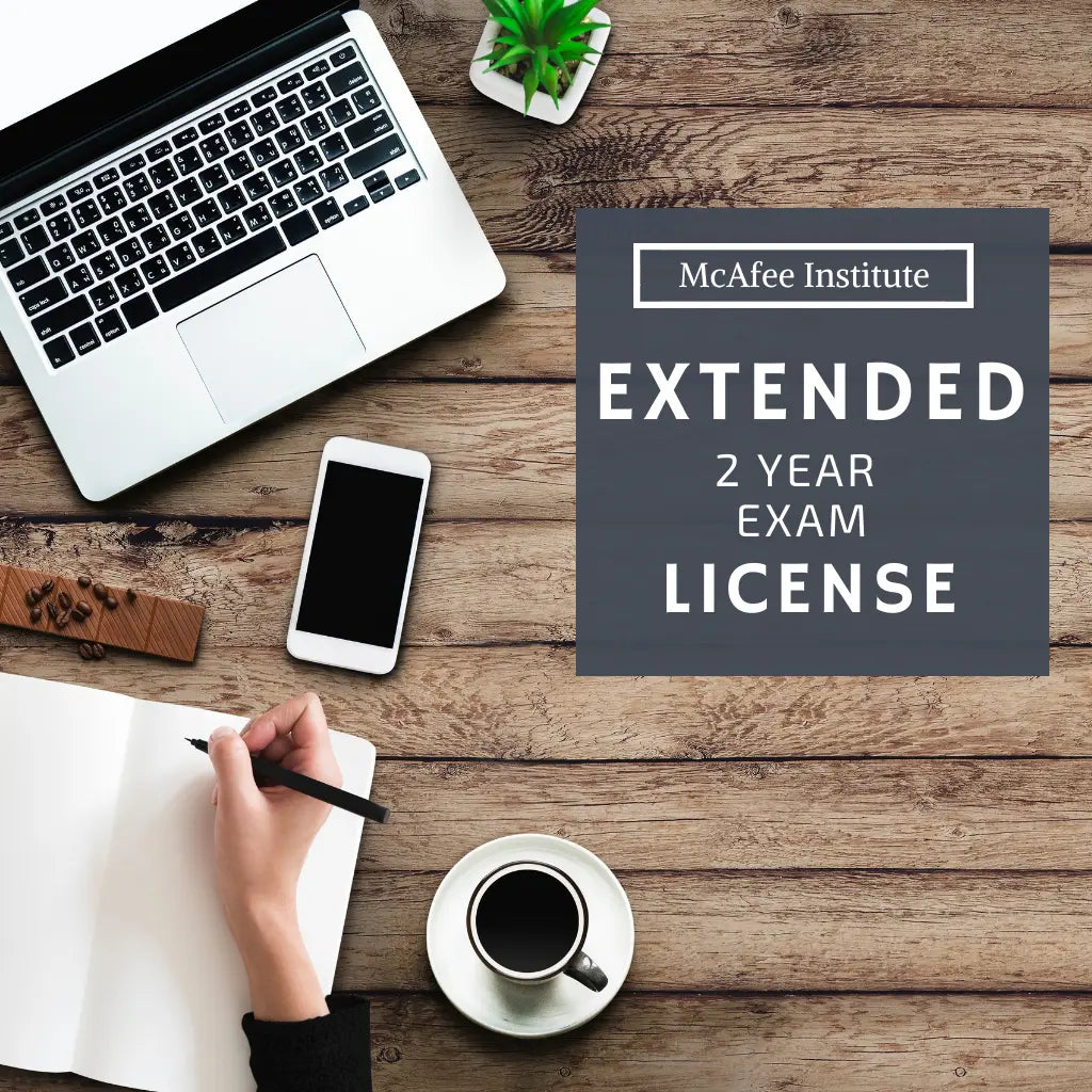 Extended Exam License | McAfee Institute