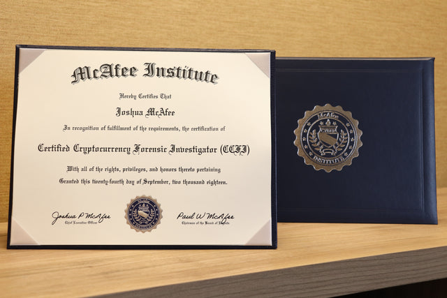 Certified Cryptocurrency Forensic Investigator (CCFI)