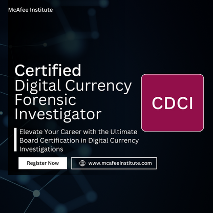 Certified Digital Currency Investigator (CDCI)