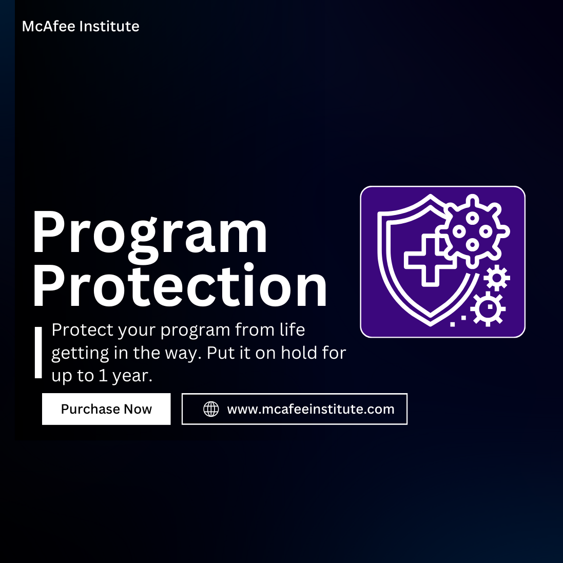 Peace of Mind Program Protection