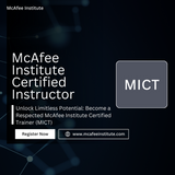 McAfee Institute Certified Trainer (MICT)